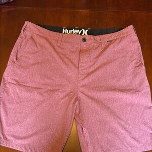 Hurley Phantom Men's Heather Red Shorts